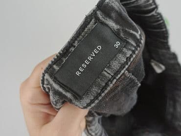 sinsay szerokie spodnie dresowe: Reserved, Szorty dla mężczyzn, M — 4