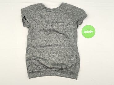 bluzki z marszczeniem po bokach: H&M, T-shirt damski, rozmiar S — 3