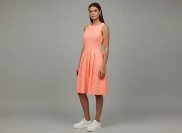 sukienki na 18 rozkloszowane: F&F, Sukienka damska, rozmiar L — 8