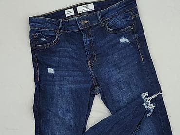 staniki 90b: Bershka, Jeansy damskie, rozmiar M — 1