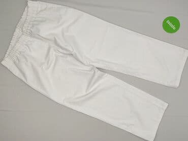 biale obcisla bluzki: White, Spodnie dla mężczyzn, rozmiar M — 2