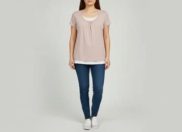 podkoszulka pod białą koszulę: Oscar, Bluzka damska, XL — 7