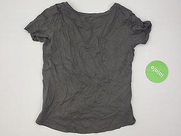 jasnoszary: Sinsay, T-shirt damski, rozmiar XS — 3