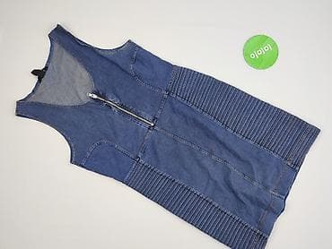 jeansy wysoki stan: H&M, Sukienka damska, rozmiar M — 2