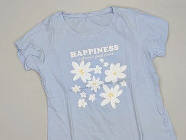 t shirt basic hm: T-shirt damski, rozmiar L — 1