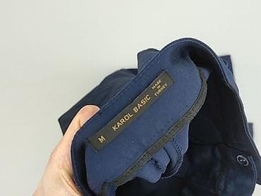 Material trousers for women, size M — 4