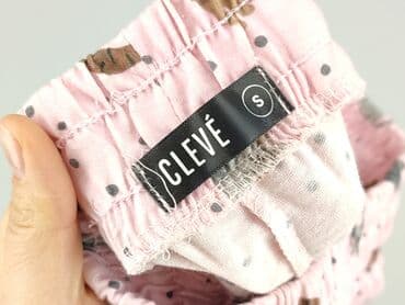 różowe spodnie dresowe: Cleve, Шорти жіночі, розмір S — 4
