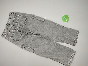 crop spodnie: H&M Divided, Spodnie cargo damskie, rozmiar S — 3