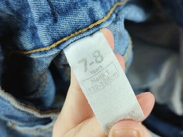 ubrania gap: Spodnie jeansowe, George, 8 lat, 122/128, stan - Bardzo dobry — 4