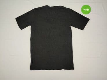 czarne t shirty w serek damskie: T-shirt damski, rozmiar L — 3