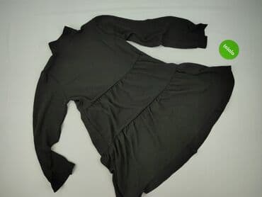 czarna sukienka z długim rękawem sinsay: Sinsay, Sukienka damska, rozmiar S — 8