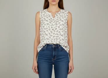 bluzki rozkloszowane: Bluzka damska, rozmiar S — 5