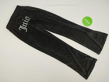 dresy welurowe: Juicy Couture, Spodnie dresowe damskie, rozmiar S — 4