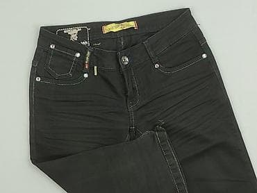 barrel jeans: Spodnie 3/4 damskie, rozmiar S — 1