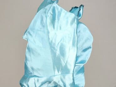 sukienki błękitna na wesele rękawek: Sukienka damska, rozmiar S — 4