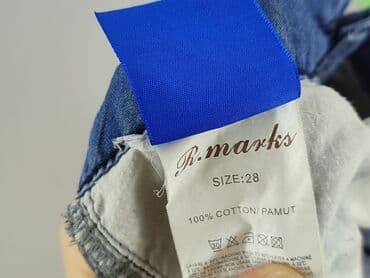 szerokie jeansy cropp: Spodnie 3/4 damskie, rozmiar S — 4