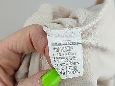 crop spodnie: Spodnie materiałowe damskie, rozmiar 4XL — 4