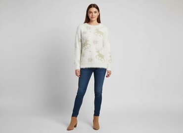 swetrem: Peacocks, Women`s sweater, size S — 1