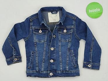 spodnice kgw: Dziecięca kurtka jeansowa, 3-4 lat, 98-104 cm, Ovs, stan - Idealny — 2