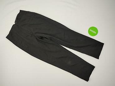 czarne cargo pull and bear: Sinsay, Spodnie materiałowe damskie, rozmiar XS — 2