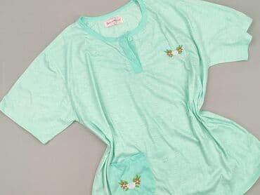 koszula nocna damska z długim rękawem: Women`s T-shirt, size XL — 2