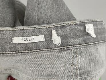 baggy grey jeans: Jeansy damskie, rozmiar S — 4