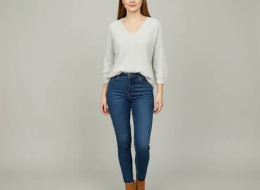 poliamid w swetrze: Sweter damski, rozmiar S — 5