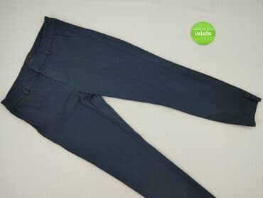 Women: PULZ, Material trousers for women, size XL (EU 42) — 2