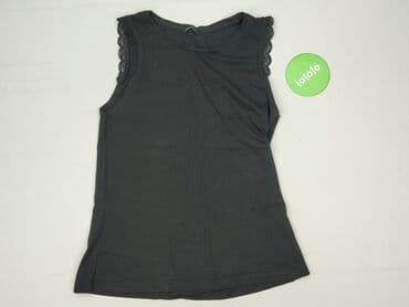 top z piórami czarny: Basic, Top damski, XL — 2