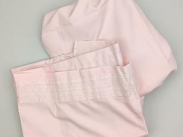 shein zasłony: Różowe zasłony/lniany panel okienny - Delikatny, pastelowy róż - — 1