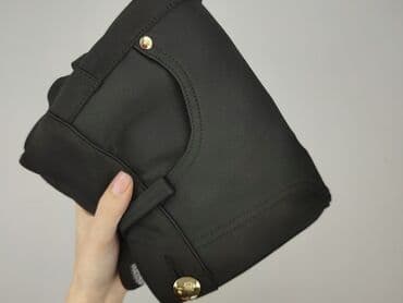 spodnie na gumce czarne: Spodnie materiałowe damskie, rozmiar M — 6