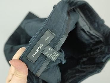 Mango, Material trousers for women, size S — 4