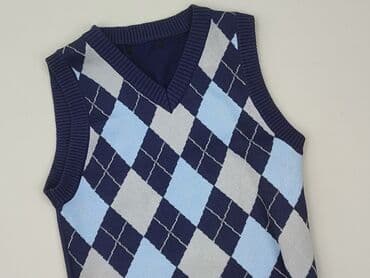 szafirowy sweter: Sweter damski, S — 1