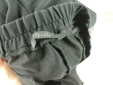 legginsy woskowane wysoki stan: Spodnie materiałowe damskie, rozmiar M — 5
