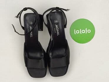 buty na platformie hello kitty: Monki, Босоніжки жіночі, розмір 39 — 3