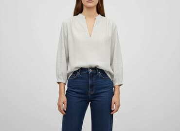 koszula puro lino: H&M, Bluzka damska, rozmiar L — 7