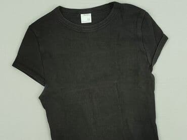 bluzki prążek dekolt: Bershka, Top damski, rozmiar M — 1