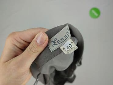 plisowane spódnice szara: Lana, Spódnica damska, rozmiar L — 4