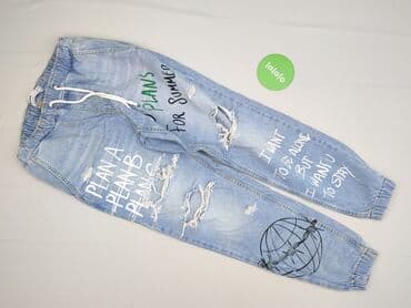 koszulka z numerem bershka: Bershka, Jeansy damskie, M — 2