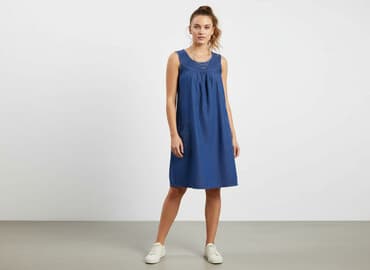 reserved sukienka denim: Vila, Sukienka damska, rozmiar S — 7