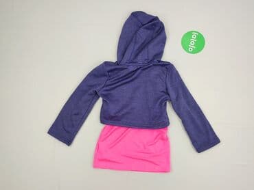pluszowa kurtka z kapturem: Bluza, 4-5 lat, 104-110 cm, stan - Idealny — 3