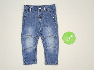 modne jeansy: Denim pants, 12-18 months, condition - Perfect — 2