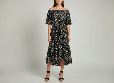 krótkie spodenki ogrodniczki damskie: Hema, Sukienka damska, rozmiar L — 7