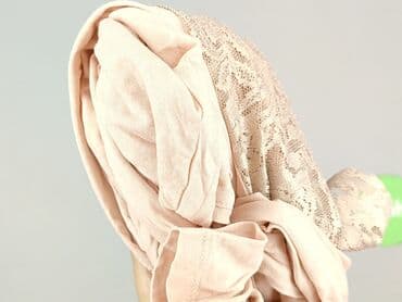 beżowa bluzka z dekoltem w serek: Women's blouse, size S — 5