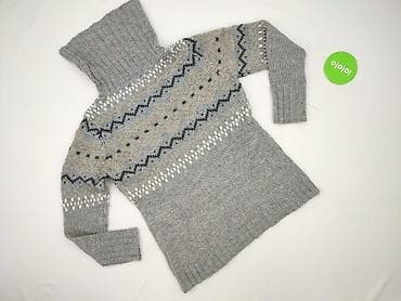 sweter bialy: Golf damski, rozmiar XL — 3