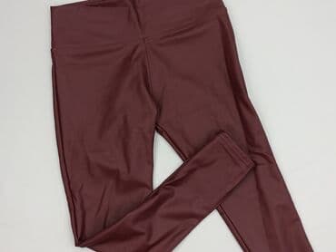 legginsy z zapiętkami h: Legginsy Ze skóry ekologicznej damskie, rozmiar 2XL — 6