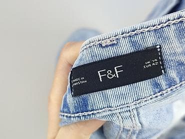 pami lat: F&F, Jeansy damskie, rozmiar L — 4