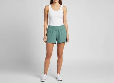 krótkie spodenki zielone: TXM, Szorty damskie, rozmiar S — 6