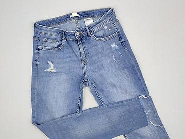 mid riser: H&M, Jeansy damskie, rozmiar L — 1