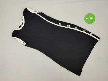 sukienka biała z czarnymi wstawkami: Sukienka damska, rozmiar M — 2